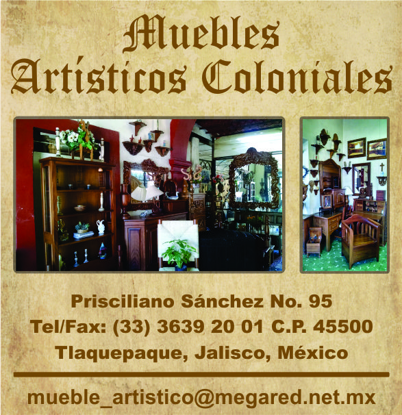Muebles Artísticos Coloniales Guía Turística Anfitrión México